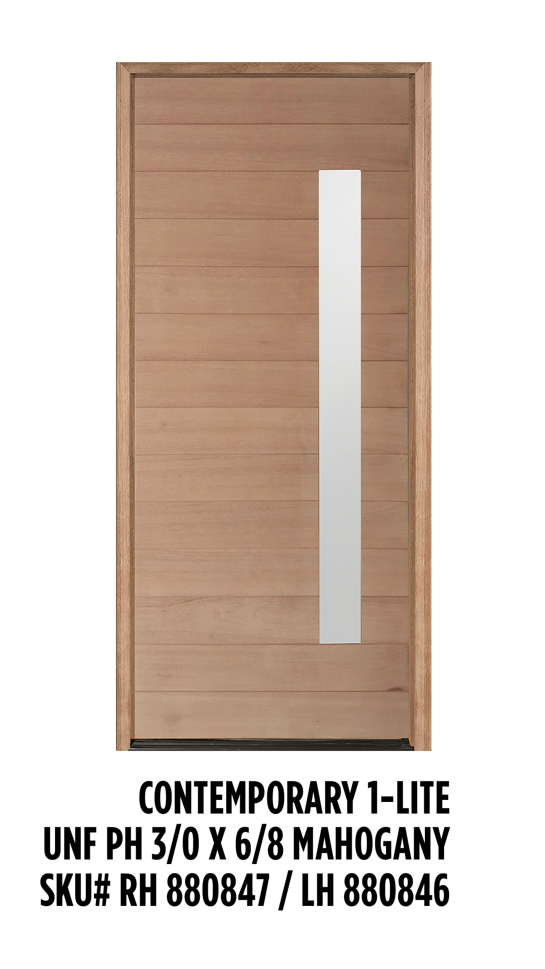Contemporary Exterior Door