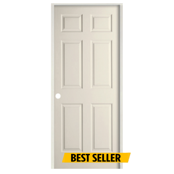 Best Seller: Interior 6-Panel Primed & Prehung Door