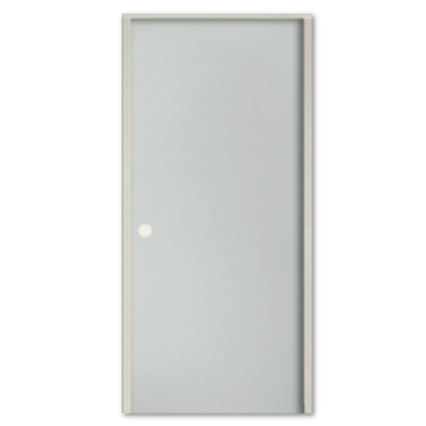 Interior Designer Smooth Flush Primed & Prehung Door detail.