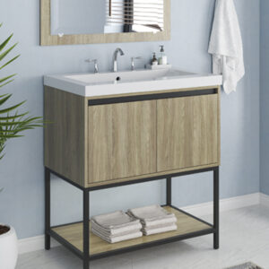 ESW Avante Woodgrain 30 in. Bathroom Vanity
