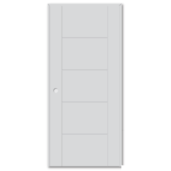 Interior Contemporary Primed & Prehung Door