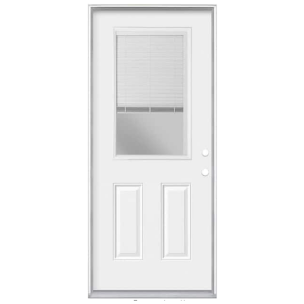 Miniblind Steel Exterior Door