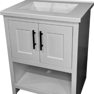 Royal Serenity Lux Gray 24 in. Bathroom Vanity Combo