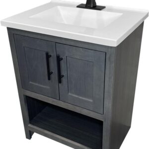 Royal Serenity Mystic Gray 24 in. Bathroom Vanity Combo