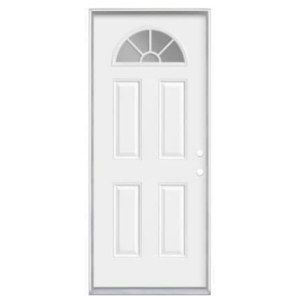 Sunburst Steel Prehung Door