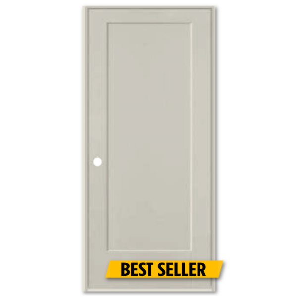 Interior 1-Panel Shaker Primed & Prehung Door best seller.