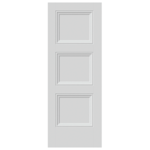 Interior 3-Panel Livingston Primed & Prehung Door