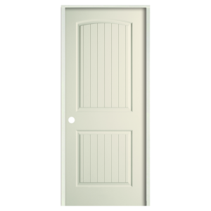 Interior 2-Panel Sante Fe Primed & Prehung Door detail