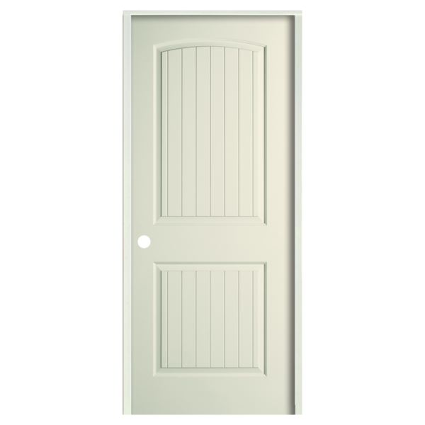 Interior 2-Panel Sante Fe Primed & Prehung Door detail