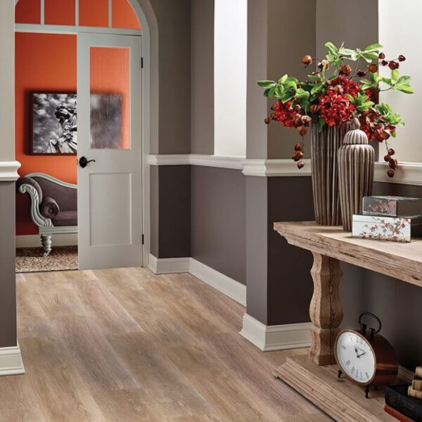 Brockton 10mm Waterproof Laminate Floor Planks in a home entryway.