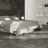 Soberano Nero Ceramic Tile 20" X 40" in a bedroom