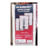 Louvered Panel Bifold Closet Door in it's package detail