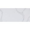 Calacatta Azai 112" x 26" Quartz Countertop with Backsplash detail