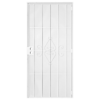 Filigree Security Door - White Finish detail