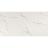Calacatta Laza Oro 112" x 26" Quartz Countertop with Backsplash detail