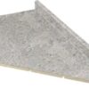 Argento Romano Laminate Countertop corner detail.