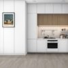 York Grey Waterproof Luxury Vinyl Plank Flooring kitchen lifestyle
