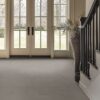 Dimensions Gris Porcelain Tile in a home entry way.