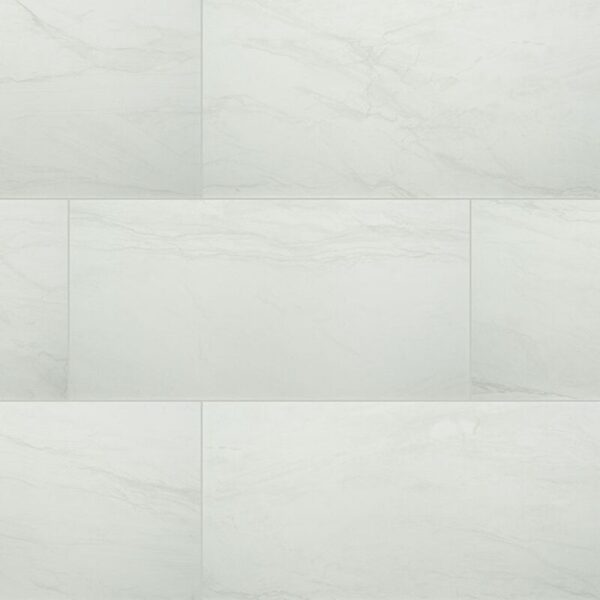 Durban White Porcelain 12" X 24" detail