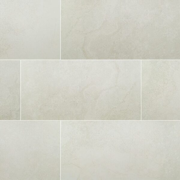 Legend White Porcelain 12" X 24" detail