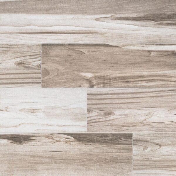Carolina Timber White Matte Porcelain Tile detail.