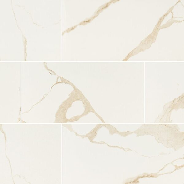 Eden Calcatta Matte Porcelain 24" X 48" detail
