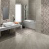 Gridscale Concrete Porcelain Tile lifestyle