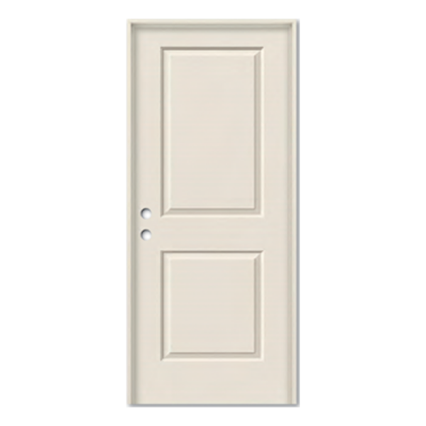 Fire-Rated 2-Panel Carrara Primed & Prehung Door