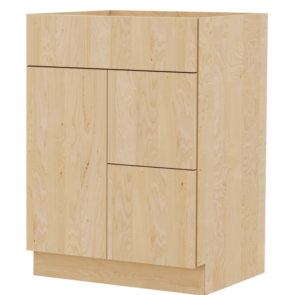 Euro Unfinished Flat Cabinets