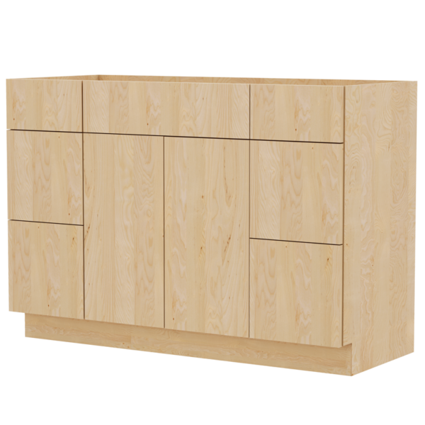 Euro Unfinished Flat Cabinets