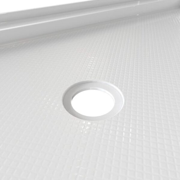 Maidstone Supply 30" X 60" X 2 3/4" Center Drain White Shower Base