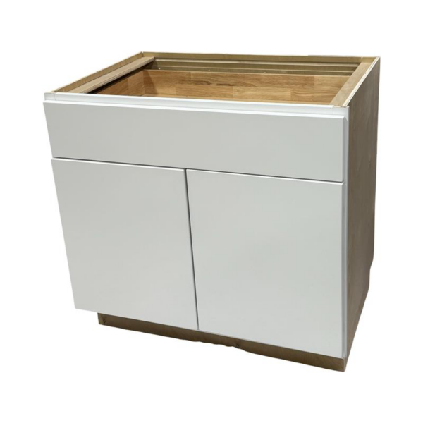 Flat White Cabinets