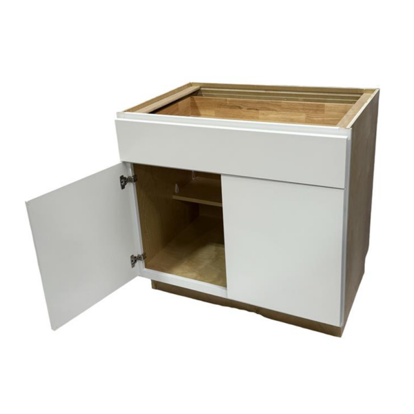 Flat White Cabinets