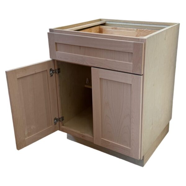 Shaker Beech Unfinished Cabinets