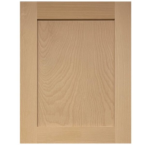 Shaker Beech Unfinished Cabinets detail
