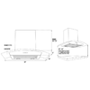 30" Stainless Steel Wall Mount Range Hood