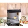 36" Convertible 230 Max Blower CFM Black Range Hood