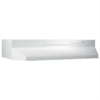 36" Convertible 230 Max Blower CFM White Range Hood