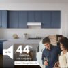 30" Energy Star 350 Max Blower CFM White Range Hood