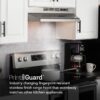 36" Convertible 230 Max Blower CFM Stainless Finish Range Hood