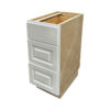 raised white cabinet