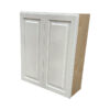 raised white cabinet