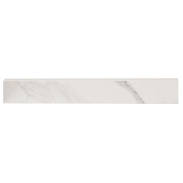 Calacatta Nowy 21" x 4" Marble Sidesplash