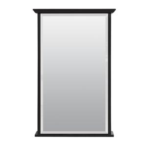 Zenna Home 16 in. × 25 in. Espresso Surface Mount Medicine Cabinet