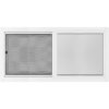 24"x12" Vinyl Slider Low-E Obscure Glass Window