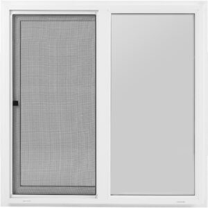 24"x24" Vinyl Slider Low-E Obscure Tempered Glass Window