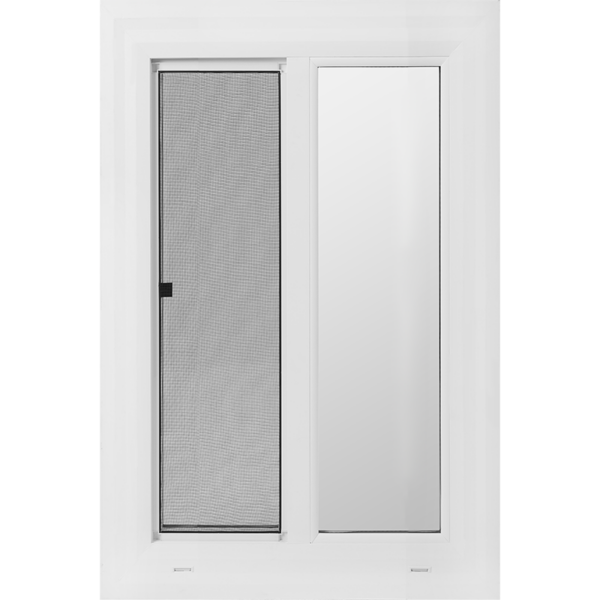 24"x36" Vinyl EZ Trim Low-E Obscure Tempered Glass Window