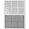 36"x48" Vinyl EZ Trim Clear Low-E Single Hung Window with Grid