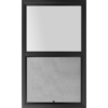 36"x60" Black Vinyl EZ Trim Ultra Low-E Single Hung Window