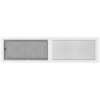 48"x12" Vinyl Slider Low-E Obscure Tempered Glass Window